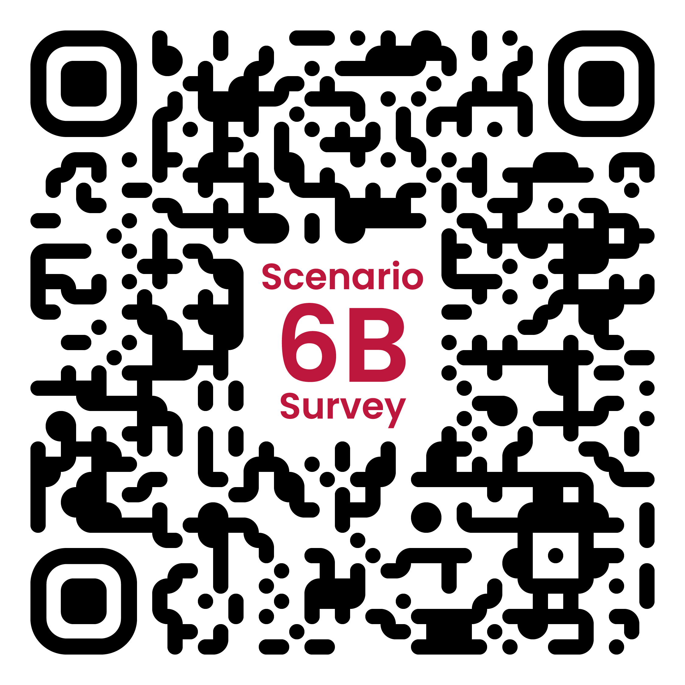 Scenario 6B Survey QR Code